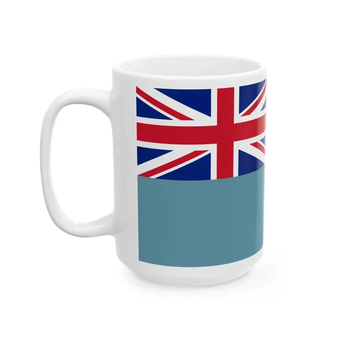 Ensign of the Belgian Section of the Royal Air Force (Belgium) White Coffee Mug - Go Mug Yourself