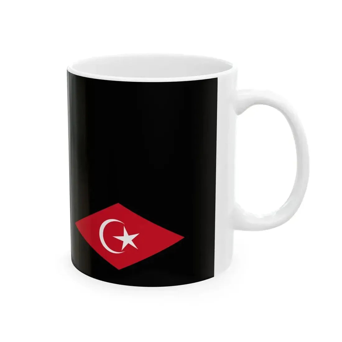 Ensign of the Boat of the Territorial Government of Johor (Malaysia) White Coffee Mug - Go Mug Yourself