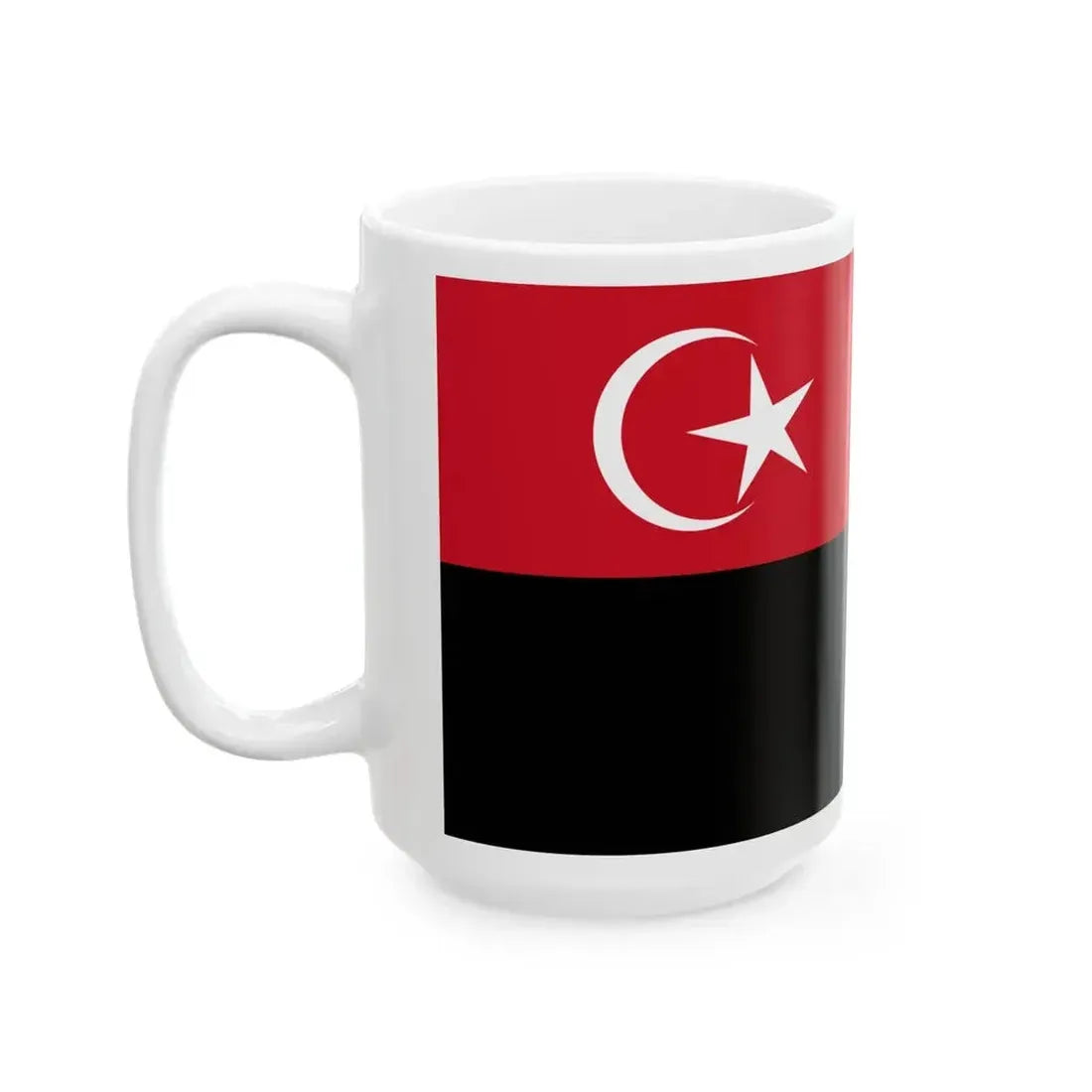 Ensign of the Boat of the Territorial Government of Johor (Malaysia) White Coffee Mug - Go Mug Yourself