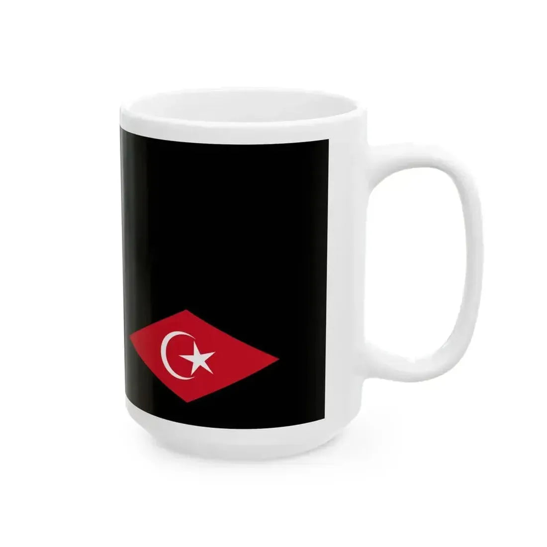 Ensign of the Boat of the Territorial Government of Johor (Malaysia) White Coffee Mug - Go Mug Yourself