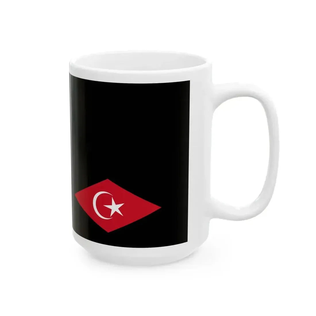 Ensign of the Boat of the Territorial Government of Johor (Malaysia) White Coffee Mug - Go Mug Yourself
