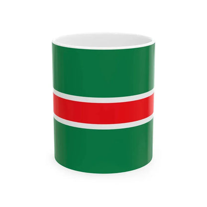 Ensign of the Botswana Defence Force Air Wing (Botswana) White Coffee Mug 11oz - Go Mug Yourself