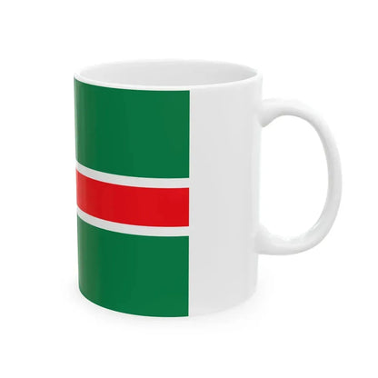 Ensign of the Botswana Defence Force Air Wing (Botswana) White Coffee Mug - Go Mug Yourself