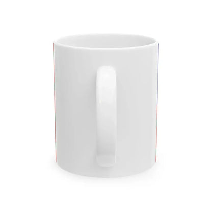 Ensign of the Chinese Maritime Customs Service (China) White Coffee Mug - Go Mug Yourself