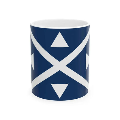 Ensign of the Chinese Salt Administration 1912-1929 (China) White Coffee Mug 11oz - Go Mug Yourself