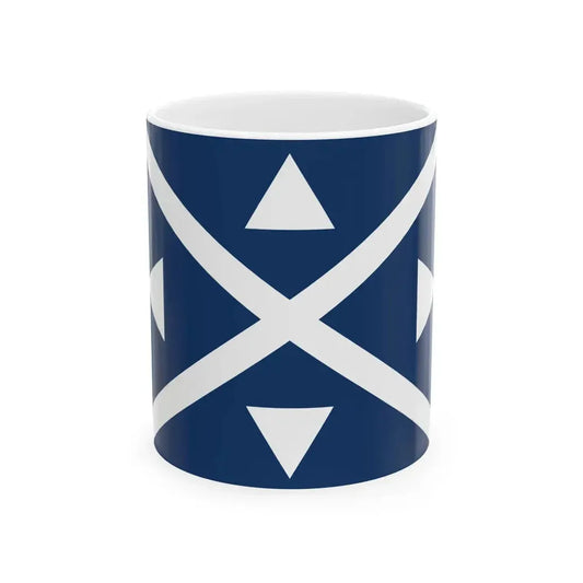 Ensign of the Chinese Salt Administration 1912-1929 (China) White Coffee Mug 11oz - Go Mug Yourself