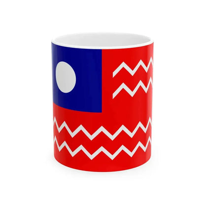Ensign of the Chinese Water Police 1912 (China) White Coffee Mug 11oz - Go Mug Yourself