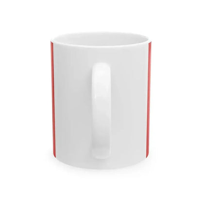 Ensign of the Front Palace Navy 1851-1885 (Cambodia) White Coffee Mug - Go Mug Yourself