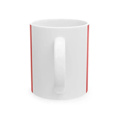 Ensign of the Front Palace Navy 1851-1885 (Cambodia) White Coffee Mug - Go Mug Yourself