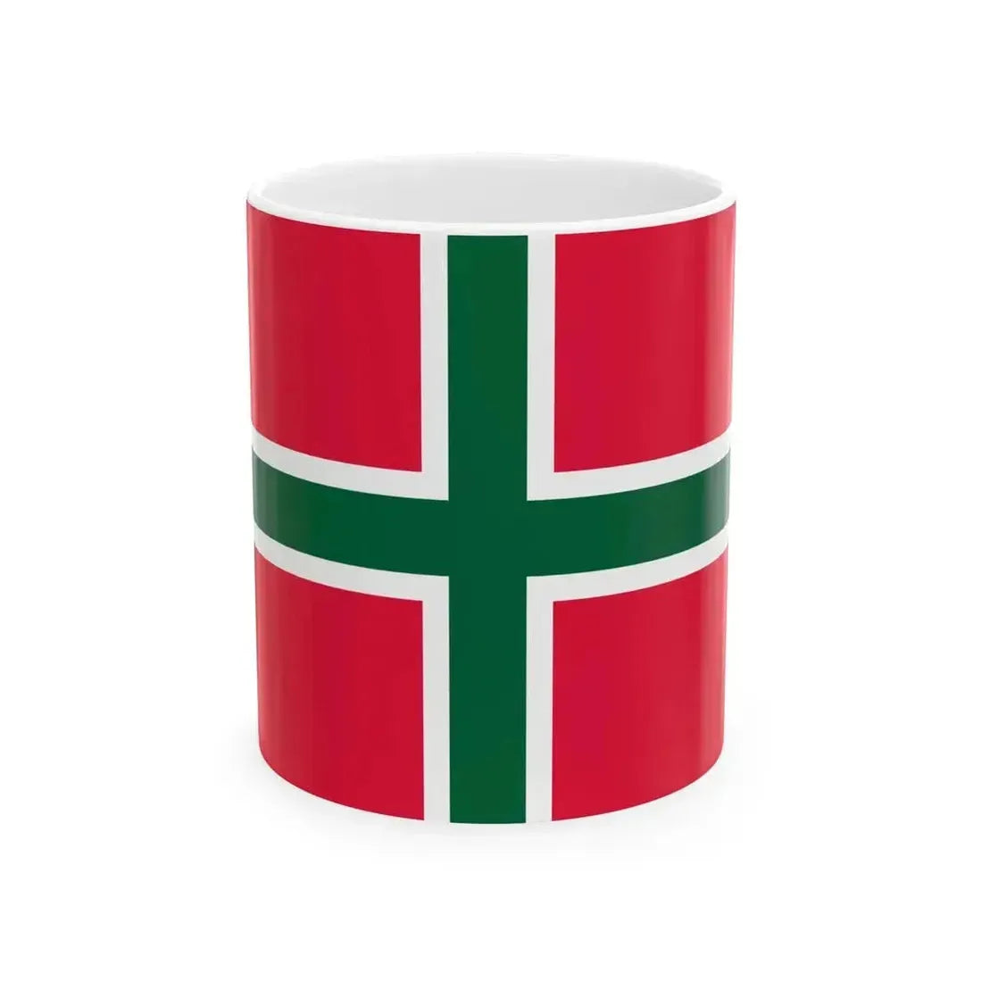 Ensign of the Hungarian Yachting Association pre-2000s (Hungary) White Coffee Mug 11oz - Go Mug Yourself