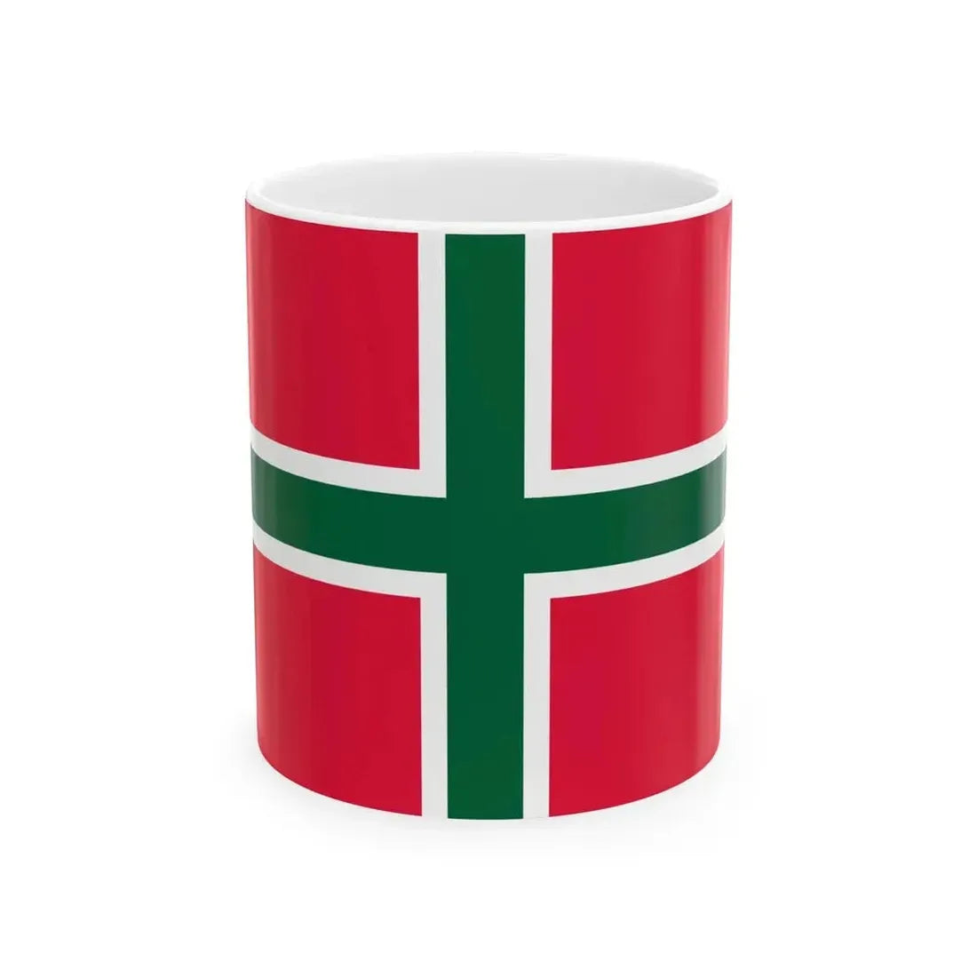 Ensign of the Hungarian Yachting Association pre-2000s (Hungary) White Coffee Mug 11oz - Go Mug Yourself
