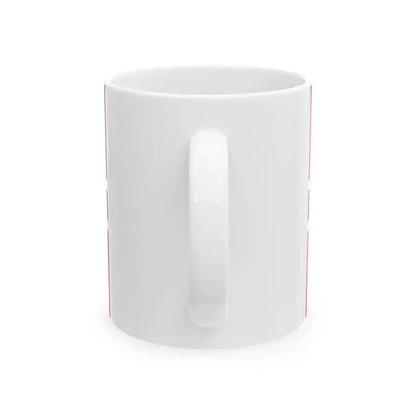 Ensign of the Hungarian Yachting Association pre-2000s (Hungary) White Coffee Mug - Go Mug Yourself