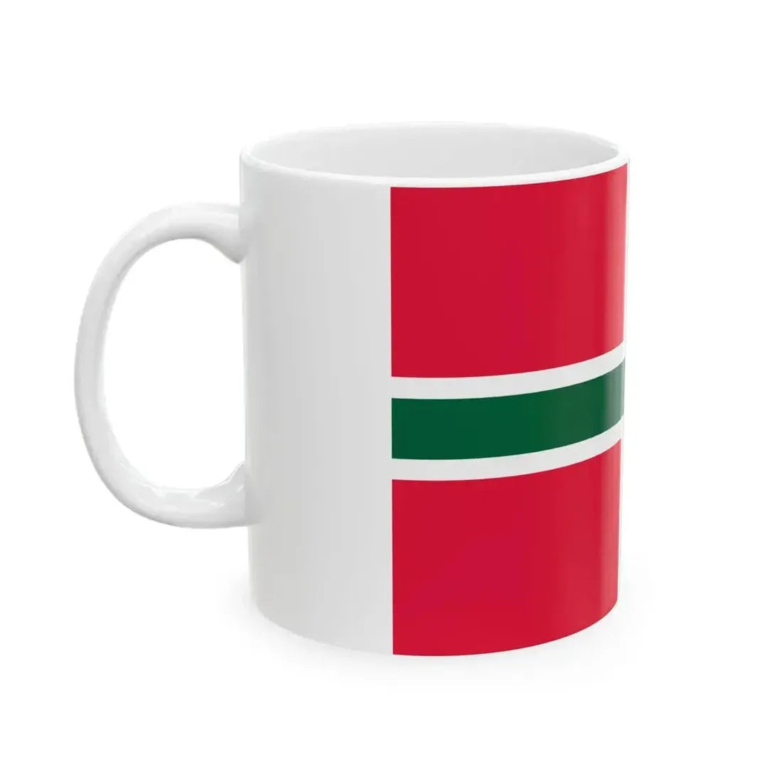 Ensign of the Hungarian Yachting Association pre-2000s (Hungary) White Coffee Mug - Go Mug Yourself