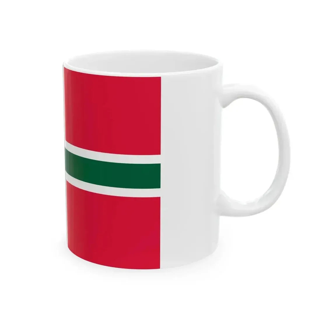 Ensign of the Hungarian Yachting Association pre-2000s (Hungary) White Coffee Mug - Go Mug Yourself