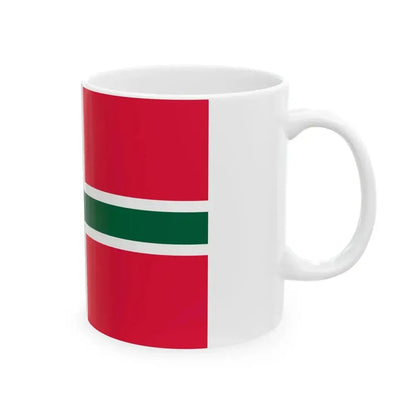 Ensign of the Hungarian Yachting Association pre-2000s (Hungary) White Coffee Mug - Go Mug Yourself