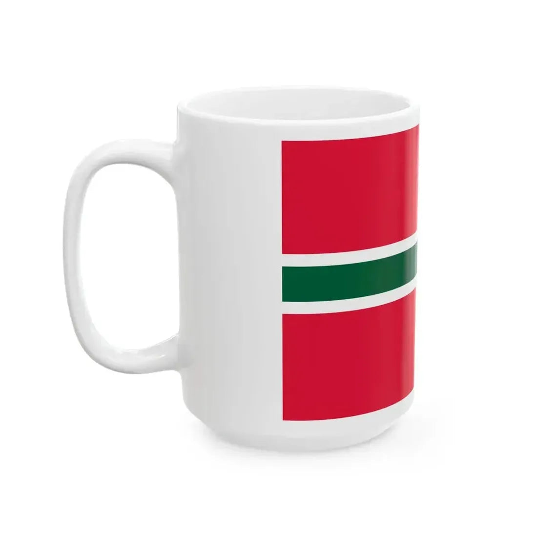 Ensign of the Hungarian Yachting Association pre-2000s (Hungary) White Coffee Mug - Go Mug Yourself