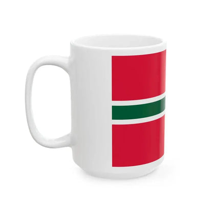 Ensign of the Hungarian Yachting Association pre-2000s (Hungary) White Coffee Mug - Go Mug Yourself
