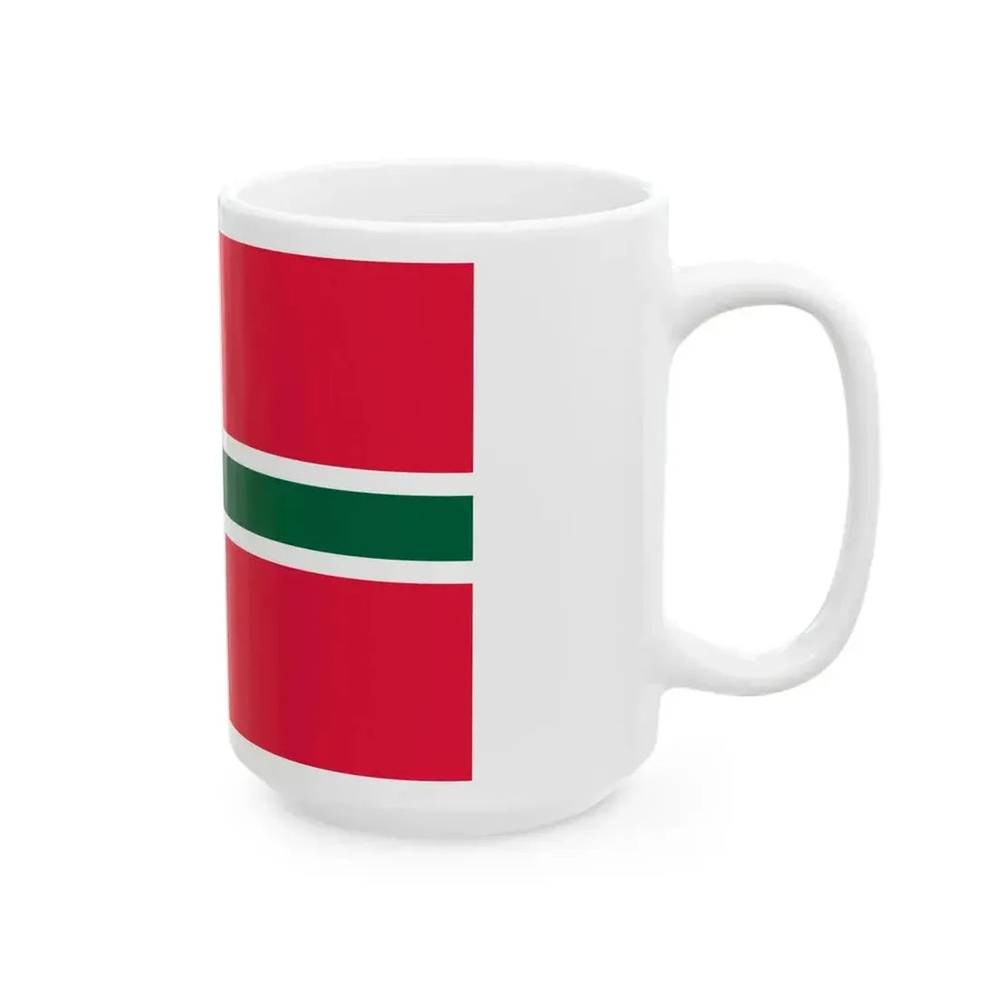 Ensign of the Hungarian Yachting Association pre-2000s (Hungary) White Coffee Mug - Go Mug Yourself