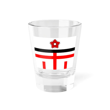 Ensign of the Japanese Water Police (Japan) Shot Glass 1.5oz 1.5oz - Go Mug Yourself