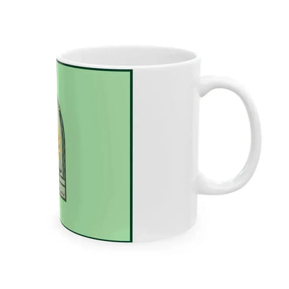 Ensign of the Law Enforcement Force of the Islamic Republic of Iran (Iran) White Coffee Mug - Go Mug Yourself