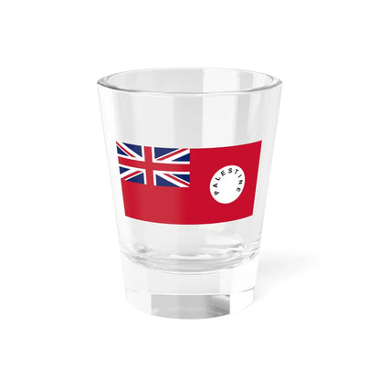 Ensign of the Palestine Mandate 1927-1948 (Israel) Shot Glass 1.5oz 1.5oz - Go Mug Yourself