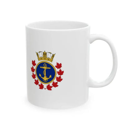 Ensign of the Royal Canadian Sea Cadets 1953-1976 (Canada) White Coffee Mug - Go Mug Yourself