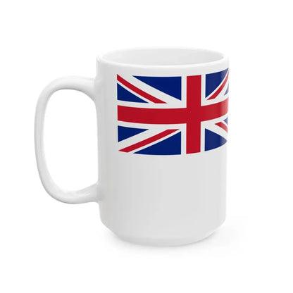 Ensign of the Royal Canadian Sea Cadets 1953-1976 (Canada) White Coffee Mug - Go Mug Yourself