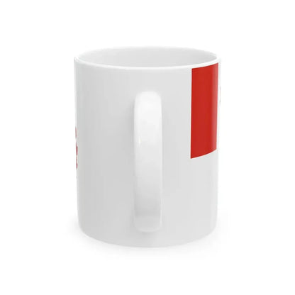 Ensign of the Royal Canadian Sea Cadets (Canada) White Coffee Mug - Go Mug Yourself