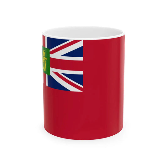 Ensign of the Royal Cork Yacht Club 1801-1948 (Ireland) White Coffee Mug 11oz - Go Mug Yourself