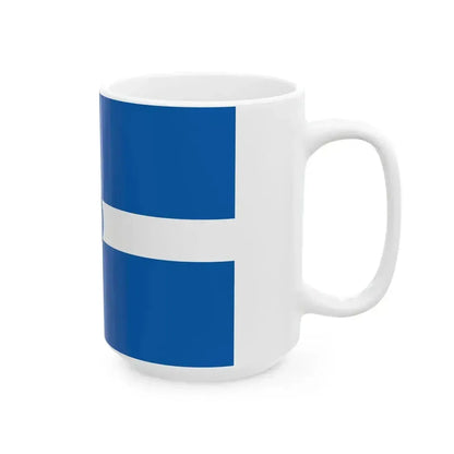 Ensign of the Royal Hellenic Air Force (Greece) White Coffee Mug - Go Mug Yourself