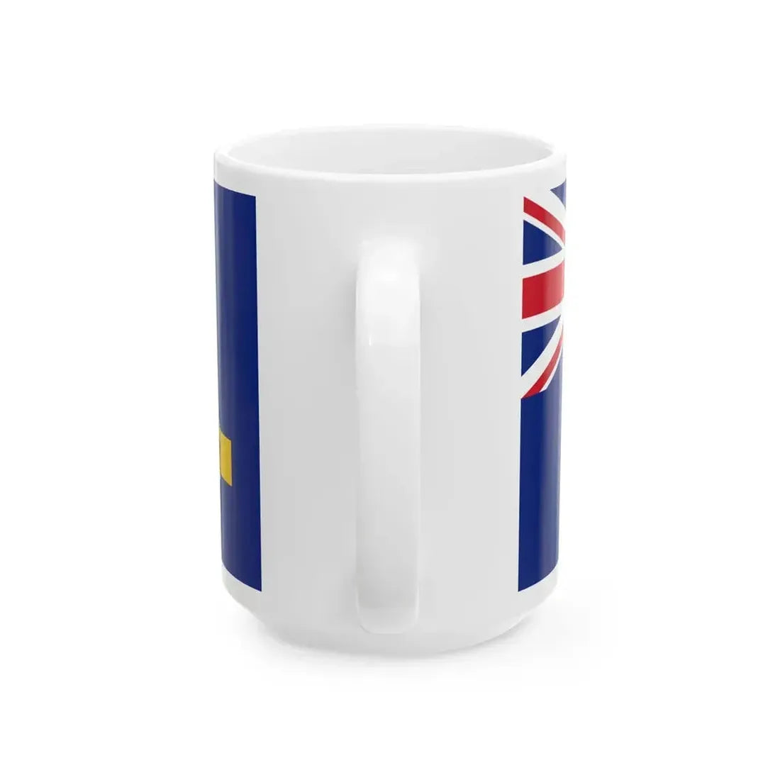 Ensign of the Royal Motor Yacht Club of New South Wales (Australia) White Coffee Mug - Go Mug Yourself