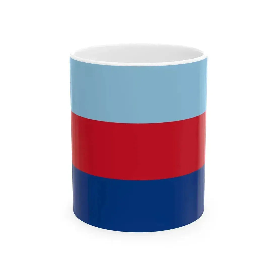 Ensign of the South African Defence Force 1947-1981 (South Africa) White Coffee Mug 11oz - Go Mug Yourself