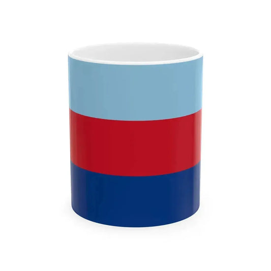 Ensign of the South African Defence Force 1947-1981 (South Africa) White Coffee Mug 11oz - Go Mug Yourself