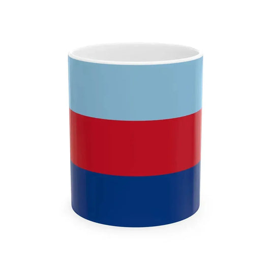 Ensign of the South African Defence Force 1947-1981 (South Africa) White Coffee Mug 11oz - Go Mug Yourself