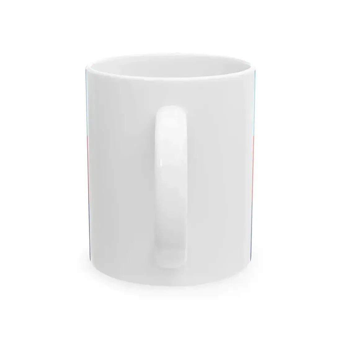 Ensign of the South African Defence Force 1947-1981 (South Africa) White Coffee Mug - Go Mug Yourself