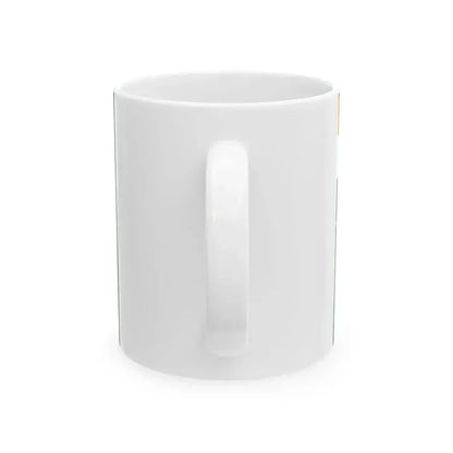 Ensign of the South African Defence Force 1981-1994 (South Africa) White Coffee Mug - Go Mug Yourself