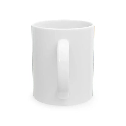 Ensign of the South African Defence Force 1981-1994 (South Africa) White Coffee Mug - Go Mug Yourself