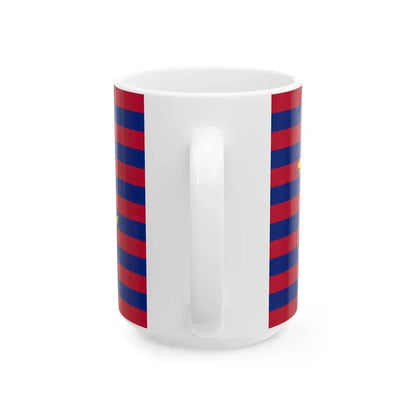Ensign of the South Carolina Navy (United States) White Coffee Mug - Go Mug Yourself