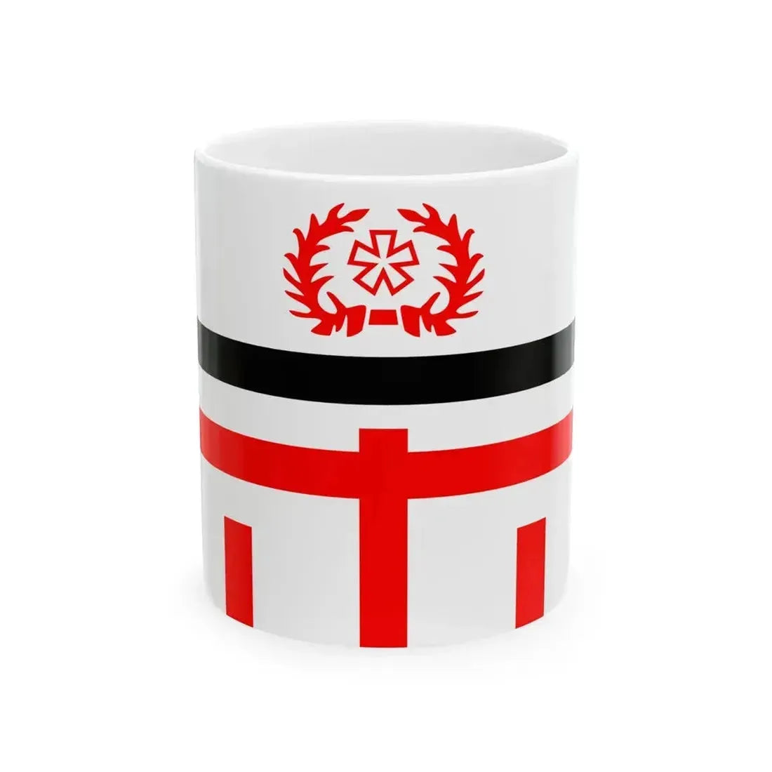 Ensign of the South Pacific Mandate Water Police (Japan) White Coffee Mug 11oz - Go Mug Yourself