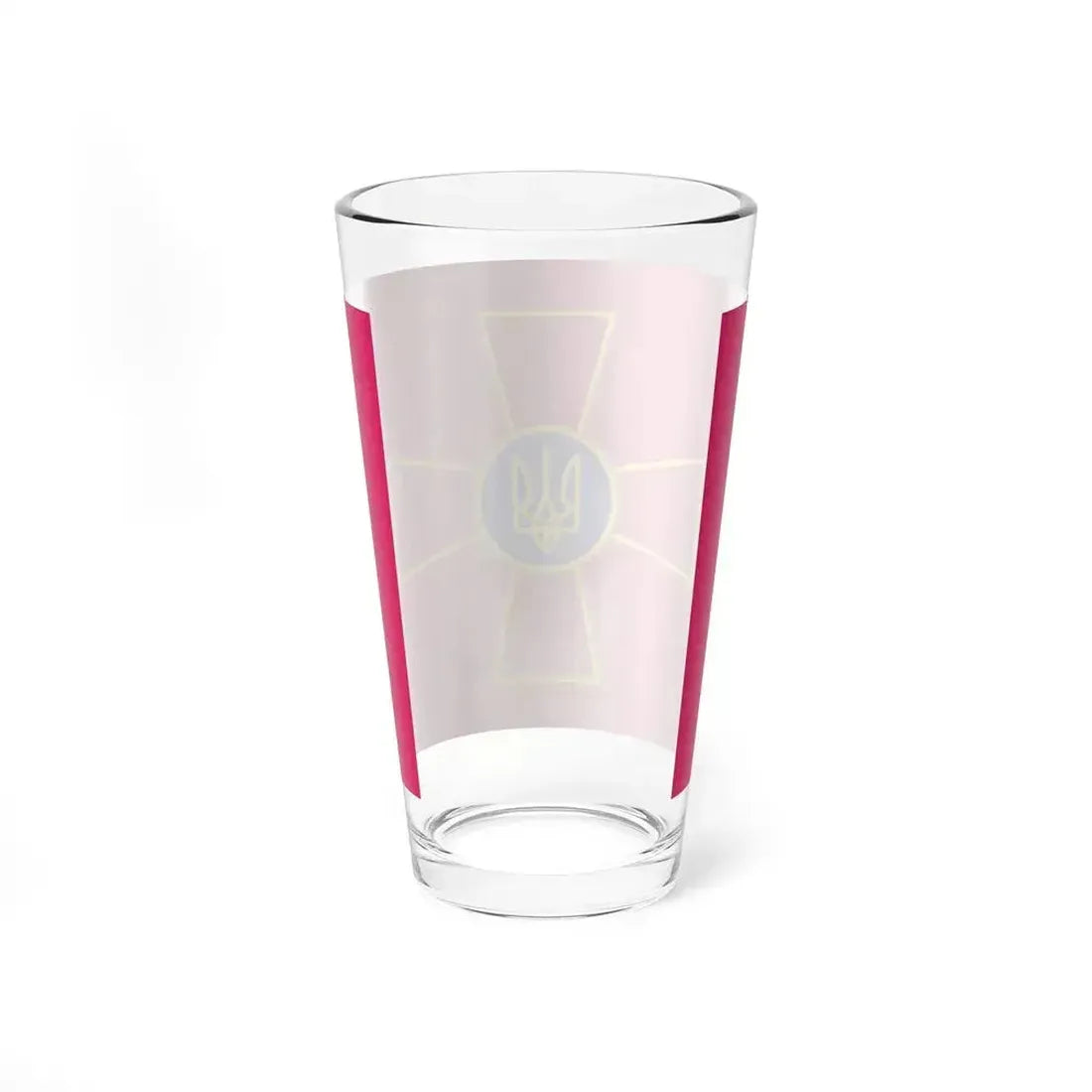 Ensign of the Ukrainian Armed Forces (Ukraine) Pint Glass 16oz - Go Mug Yourself