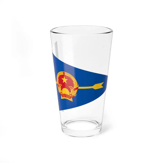 Ensign of the Vietnam Coast Guard (Vietnam) Pint Glass 16oz 16oz - Go Mug Yourself