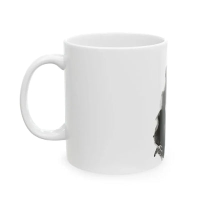 Enter Nurse Angus, Cosmopolitan, August 1937 - White Coffee Mug - Go Mug Yourself