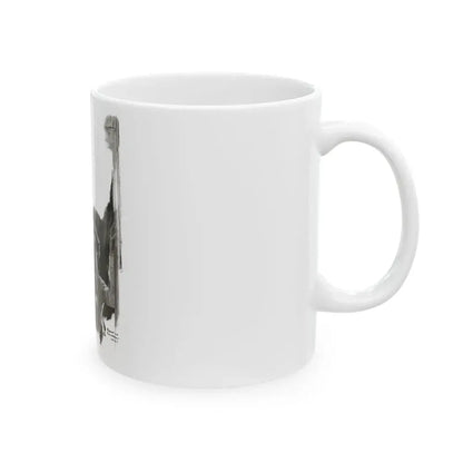 Enter Nurse Angus, Cosmopolitan, August 1937 - White Coffee Mug - Go Mug Yourself