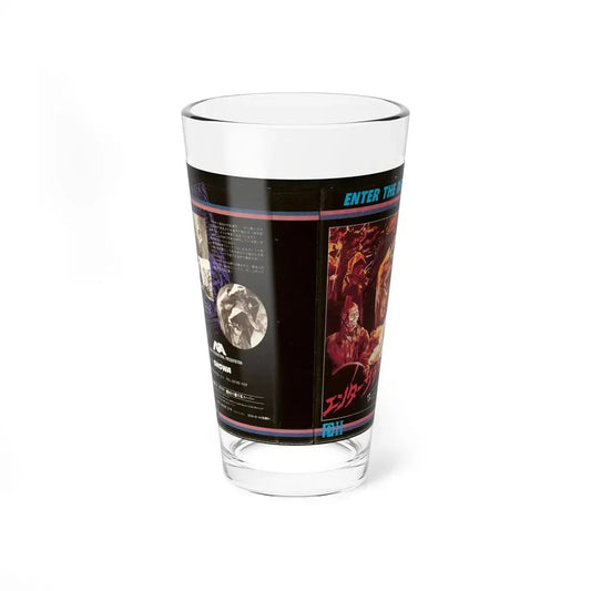 ENTER THE DEVIL (VHS COVER) Pint Glass 16oz 16oz - Go Mug Yourself