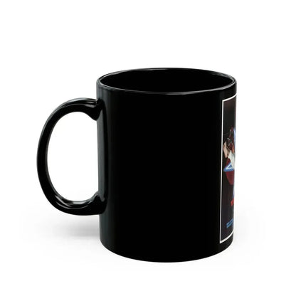 ENTER THE NINJA 1981 Movie Poster - Black Coffee Mug - Go Mug Yourself