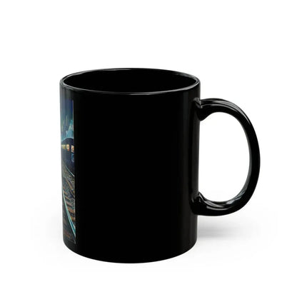 Entering the Station - Black Coffee Mug - Go Mug Yourself