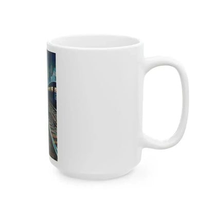 Entering the Station - White Coffee Mug - Go Mug Yourself