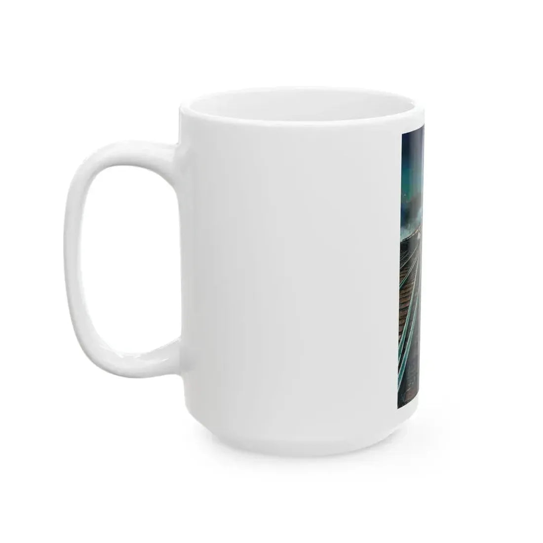 Entering the Station - White Coffee Mug - Go Mug Yourself