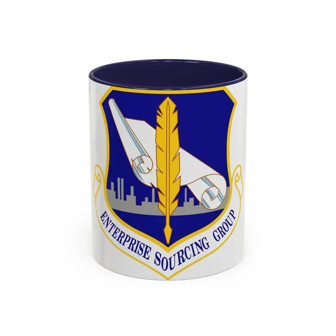Enterprise Sourcing Group (U.S. Air Force) Accent Coffee Mug 11oz Navy - Go Mug Yourself