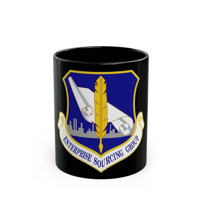 Enterprise Sourcing Group (U.S. Air Force) Black Coffee Mug 11oz - Go Mug Yourself